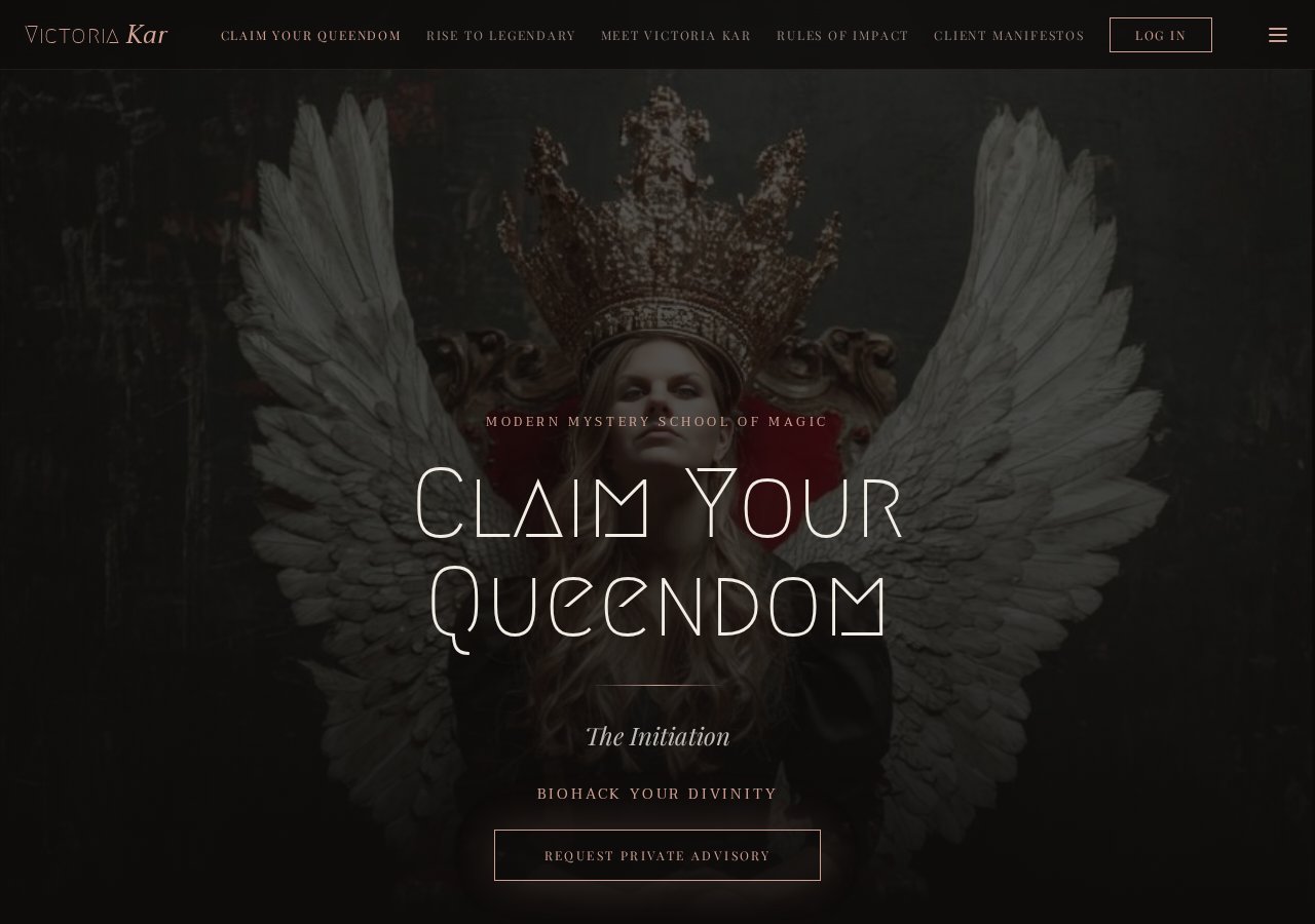 Victoria Kar website preview